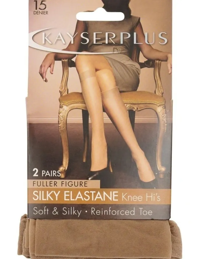 Kayser Silky Elastane Knee Hi's in Nubeige