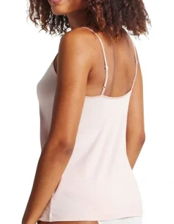 Kayser V Neck Lace Cami in Pink