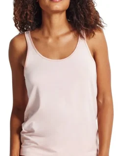 Kayser Wide Strap Satin Trim Cami in Pink