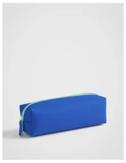 kikki.K Kolour Luxe Pouch in Royal Blue