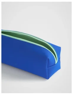 kikki.K Kolour Luxe Pouch in Royal Blue