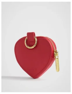 kikki.K Personalise-It Heart Coin Pouch in Red