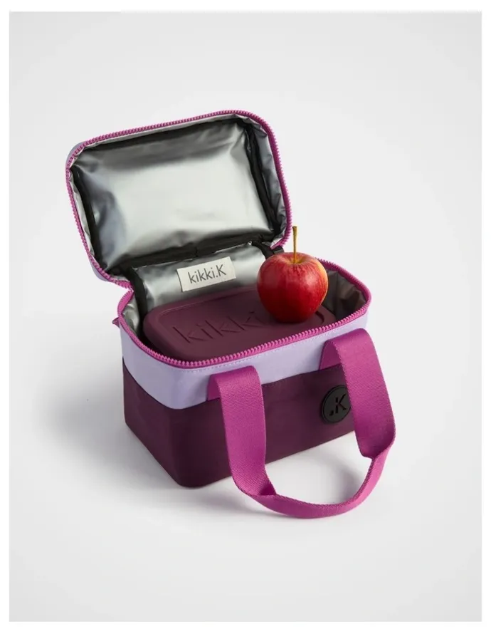 kikki.K Play Meet & Eat Lunch Bag in Raspberry