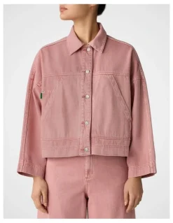 kikki.K Portside Denim Jacket in Rose