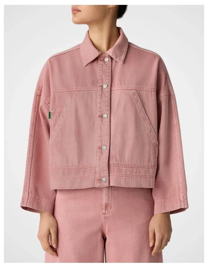 kikki.K Portside Denim Jacket in Rose