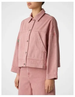 kikki.K Portside Denim Jacket in Rose