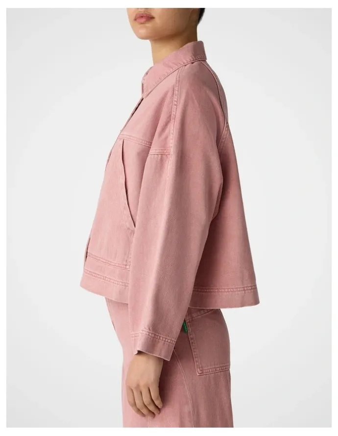 kikki.K Portside Denim Jacket in Rose