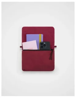 kikki.K TREK. Pouch Crossbody Ripstop in Cherry