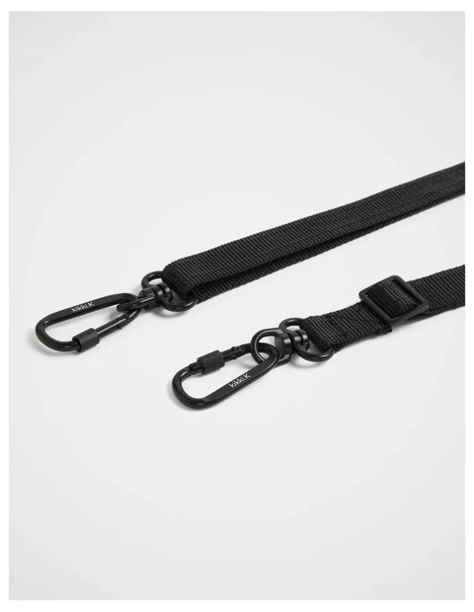 kikki.K TREK. Travel Webbing Strap 25mm in Black