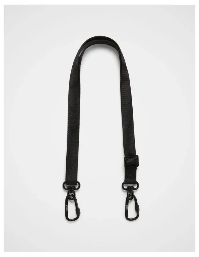 kikki.K TREK. Travel Webbing Strap 25mm in Black