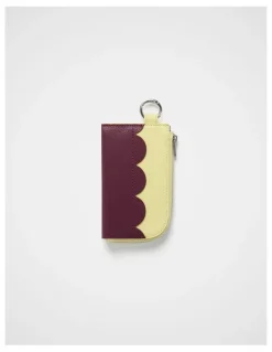 kikki.K Zip Card Wallet in Butter Plum