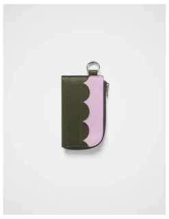 kikki.K Zip Card Wallet in Sugar Olive