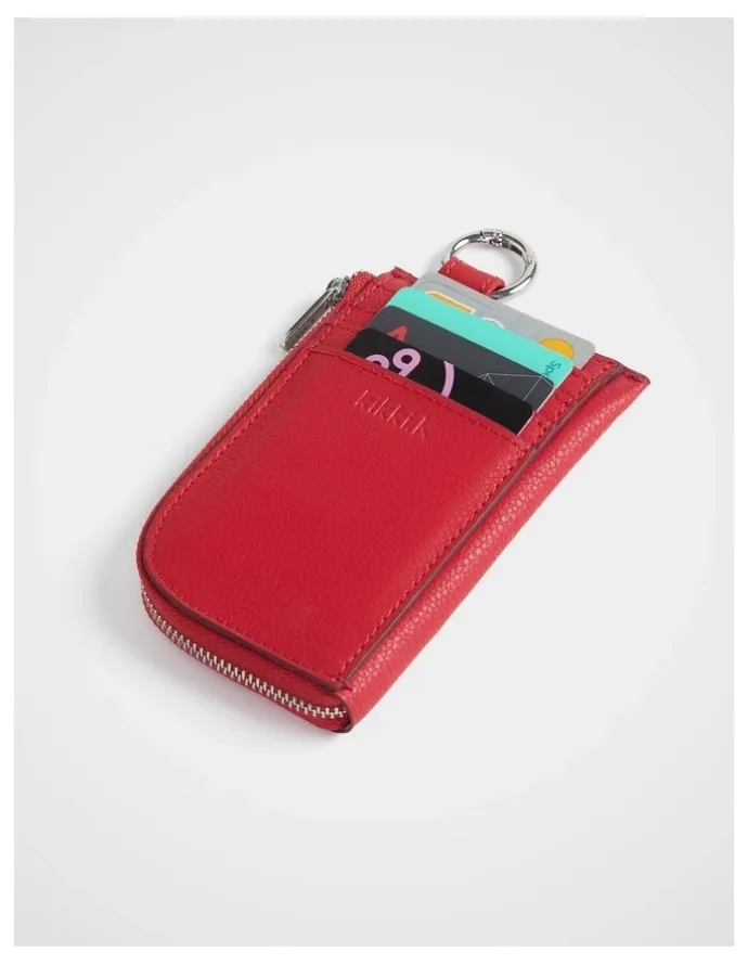 kikki.K Zip Card Wallet in Poppy