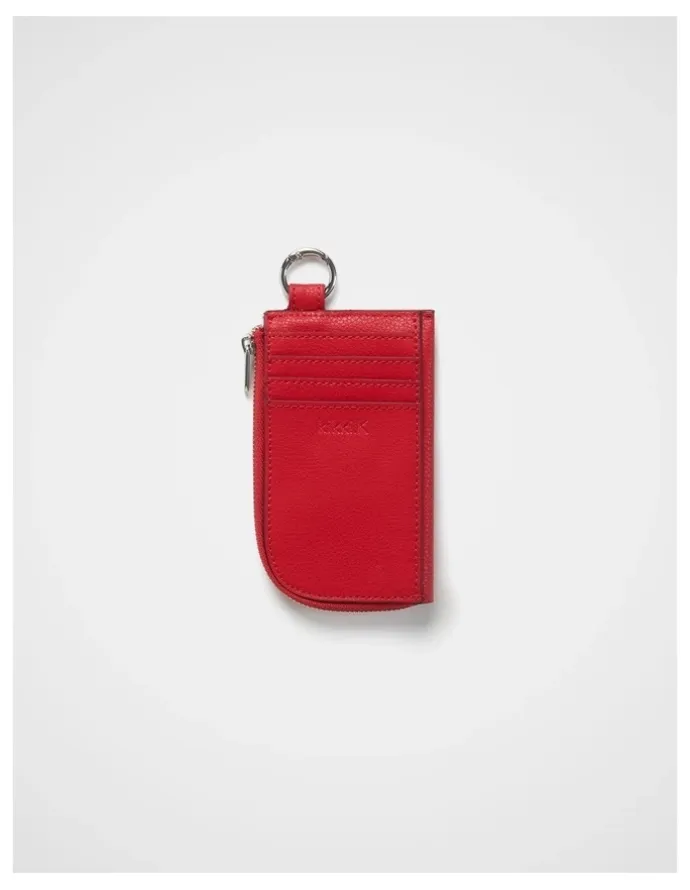 kikki.K Zip Card Wallet in Poppy