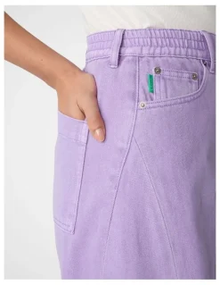 kikki.K Portside Barrel Jean in Violet
