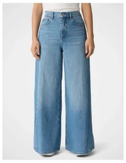 kikki.K Super Wide Leg Jean in Denim