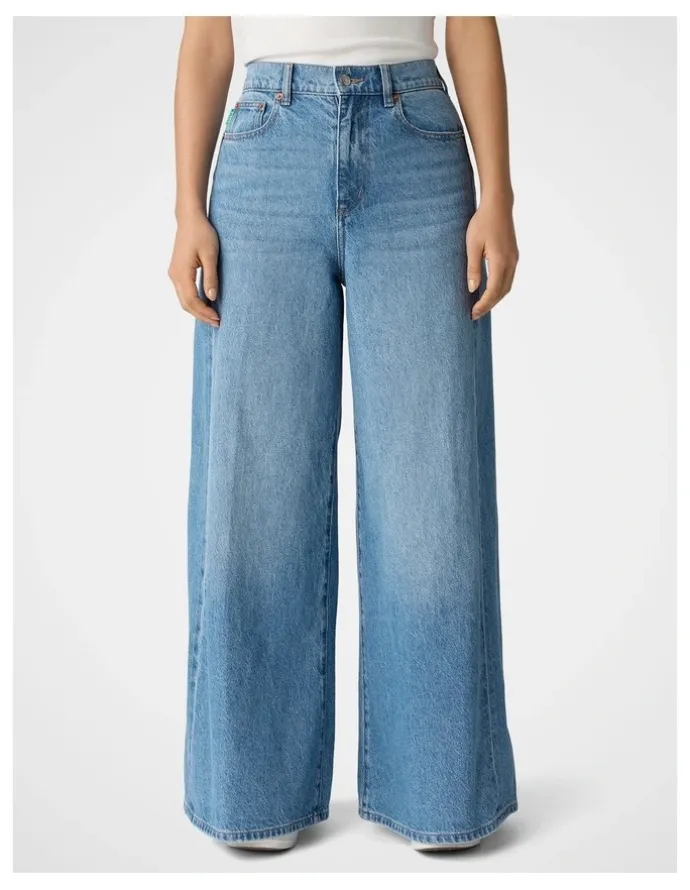 kikki.K Super Wide Leg Jean in Denim