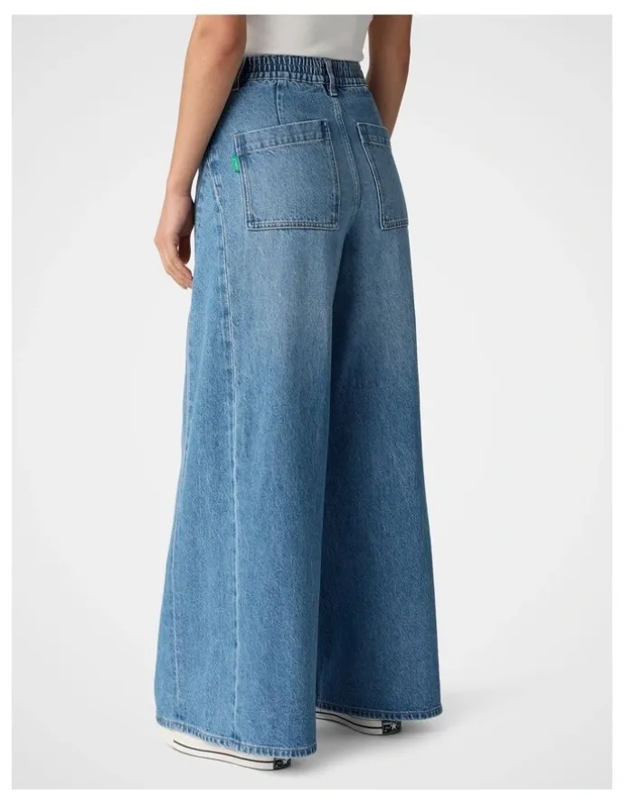 kikki.K Super Wide Leg Jean in Denim