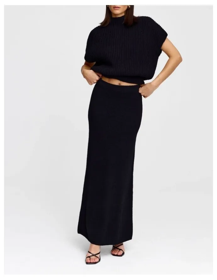 Kinney Harper Skirt in Black