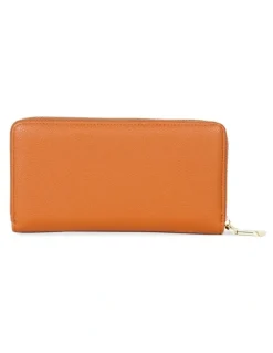 La Enviro Eva Vegan Wallet in Tan Brown
