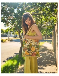 La La Land Golden Hour Tote Bag in Beige