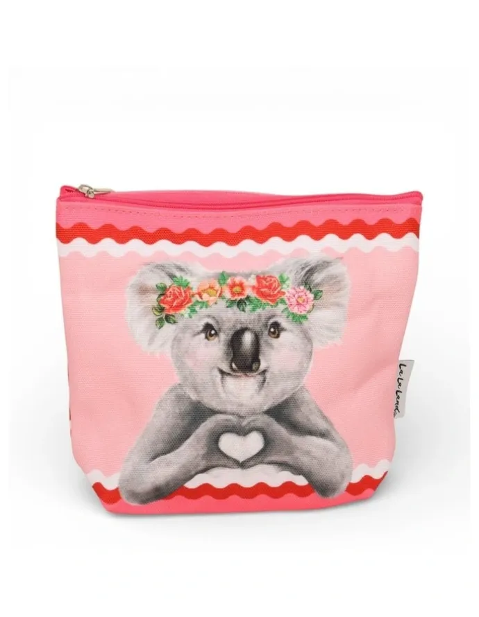 La La Land I Heart Koala Holiday Purse Barb in Multi