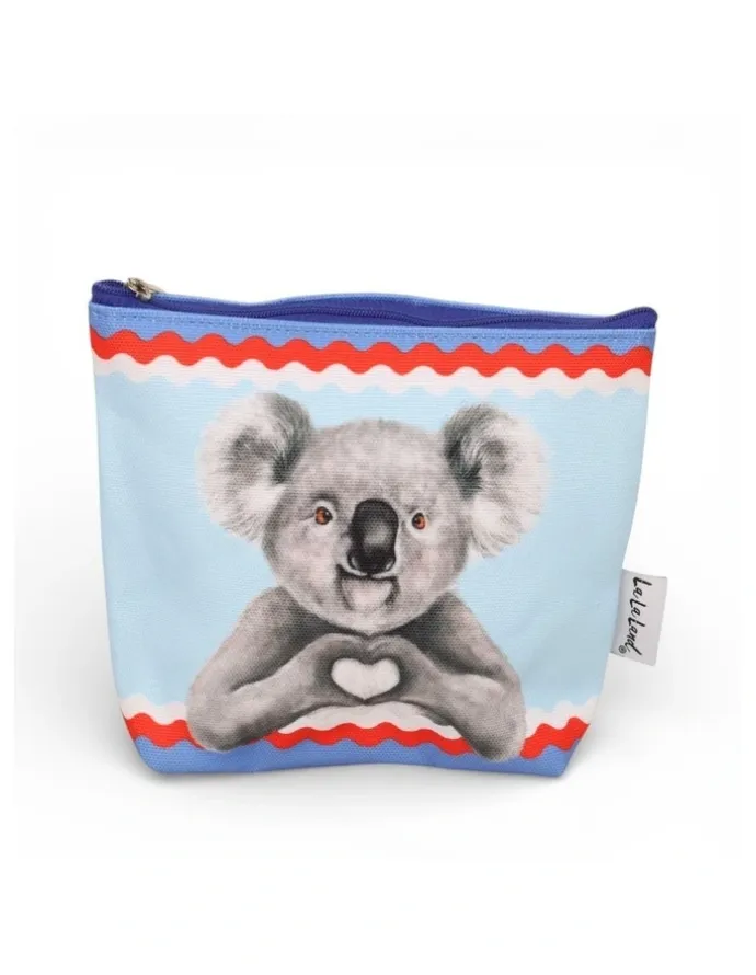 La La Land I Heart Koala Holiday Purse Bob in Multi