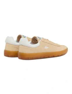 Lacoste Baseshot Suede Sneakers in Natural Gum