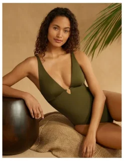 Lauren Ralph Lauren Beach Club Solids Tall Triangle One Piece