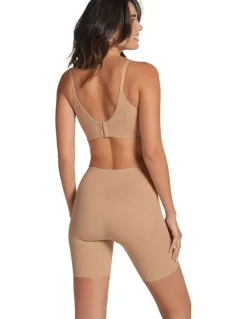 Leonisa AirLift Butt-Lifting Shapewear & Anti-Chafe Short in Golden Beige