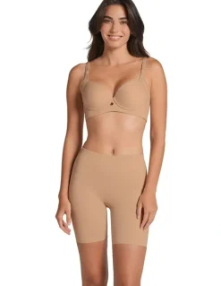 Leonisa AirLift Butt-Lifting Shapewear & Anti-Chafe Short in Golden Beige