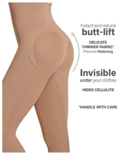 Leonisa Butt-Lifting Leggings in Brown