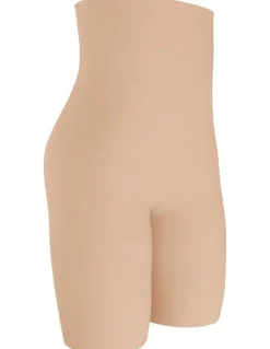 Leonisa ContourPro Extra High-Waist Seamless Shapewear Short in Golden Beige