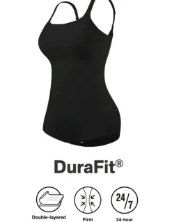 Leonisa Core Boldly Firm Tummy Control Shaping Bodysuit in Black