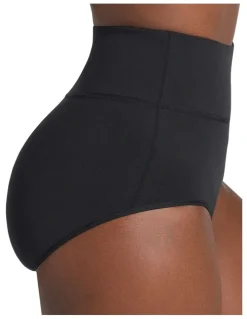 Leonisa High-Waisted Classic Shaping Tummy Control Brief in Black