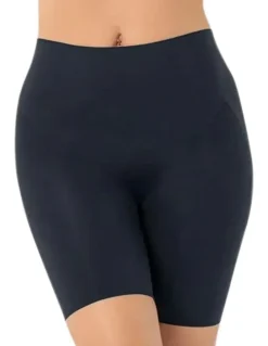 Leonisa InvisiPlunge Undetectable Low Back Shapewear Shorts in Black