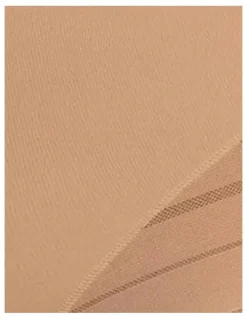 Leonisa Lace Stripe Undetectable Seamless Shaping Brief in Golden Beige
