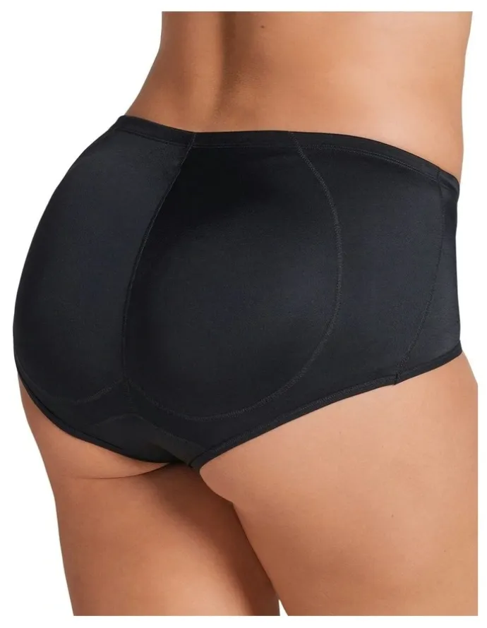 Leonisa Magic Padded Instant Booty Lifting Brief in Black