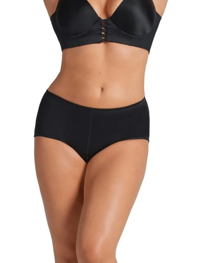 Leonisa Magic Padded Instant Booty Lifting Brief in Black