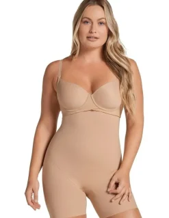 Leonisa On Target Firm Tummy Control Body Shaper Short in Nude