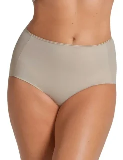 Leonisa Perfect Fit Seamless High Waist Shaping Brief in Beige