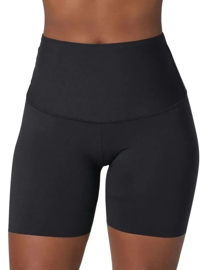 Leonisa PowerShorts Tummy Control & Anti-Chafe Shorts in Black