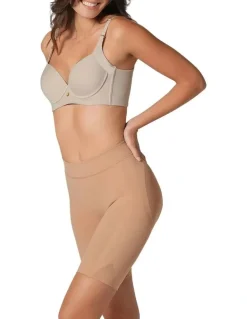 Leonisa Smart Shape Well-Rounded Butt Lift Shaping Shorts in Soft Natural
