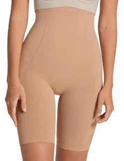 Leonisa SmartShape Extra-High Waist Thigh & Tummy Control Short in Natural