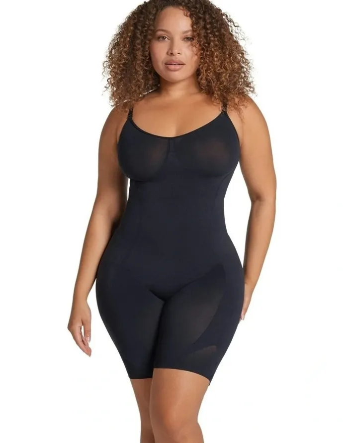 Leonisa SmartShape Total Seamless Full Body Shaper in Black