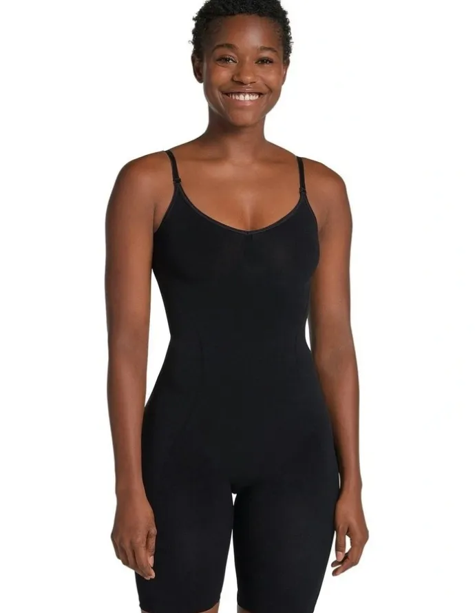 Leonisa SmartShape Total Seamless Full Body Shaper in Black