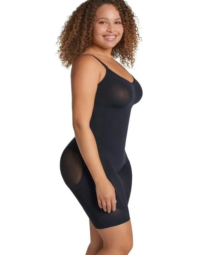 Leonisa SmartShape Total Seamless Full Body Shaper in Black
