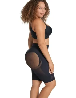 Leonisa SmartShape Well-Rounded Butt Lift Shaping Shorts in Black