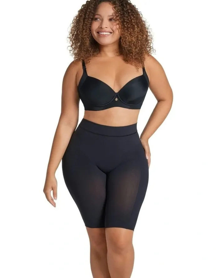 Leonisa SmartShape Well-Rounded Butt Lift Shaping Shorts in Black