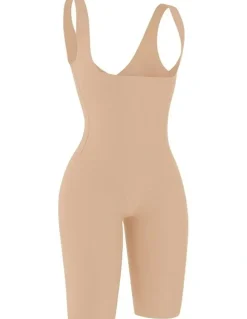 Leonisa Total Smooth Cupless Full Body Shaper in Golden Beige